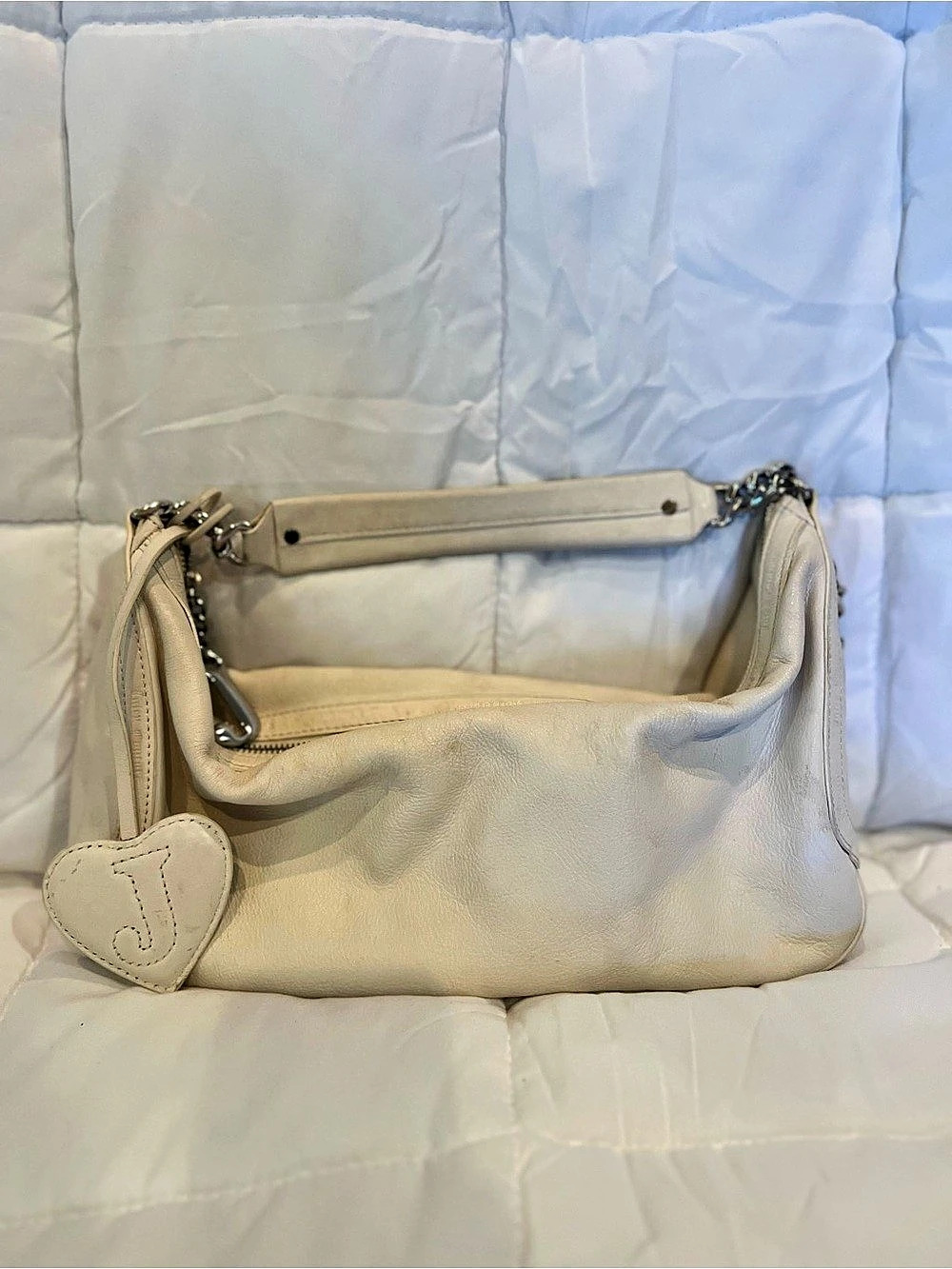 Juicy Couture White Shoulder Bag